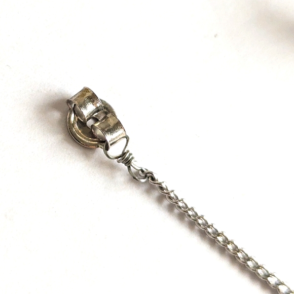 Star Crystal Asymmetrical Design Earrings ๐ Sterling Silver Artisan Designer - Picture 10 of 15